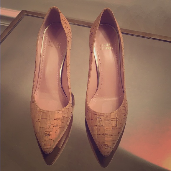 Stuart Weitzman Shoes - Stuart Weitzman Cork pumps. Never worn. Size 8